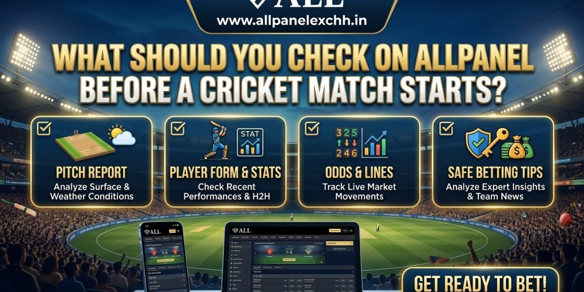 What Should You Check on AllPanel Before a Cricket Match Starts?