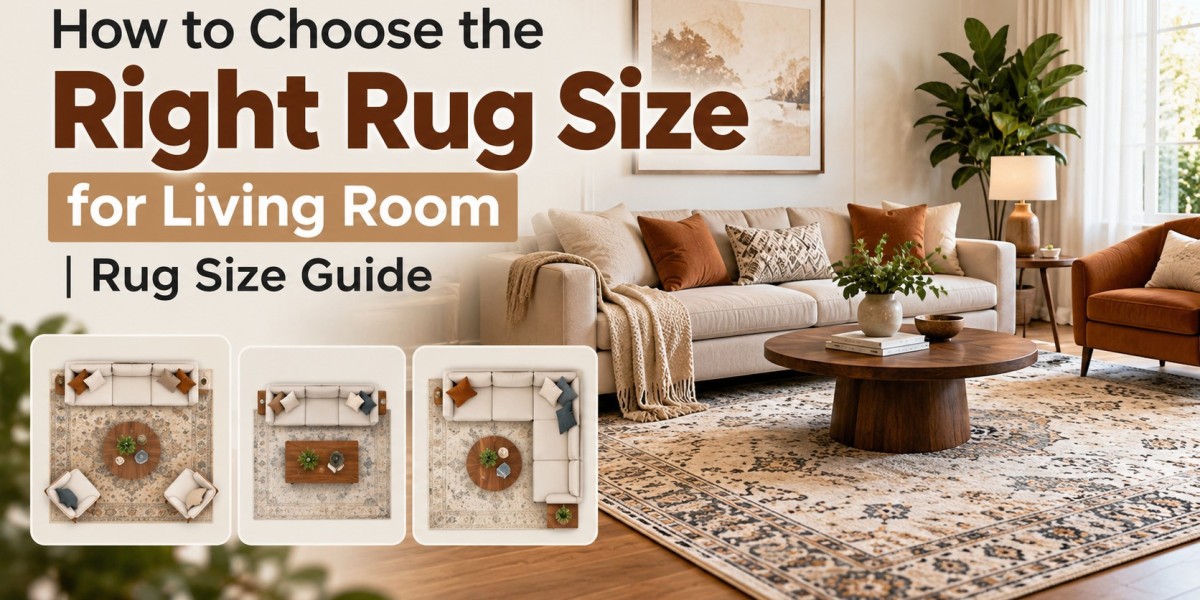How to Choose the Right Rug Size for Living Room | Rug Size Guide